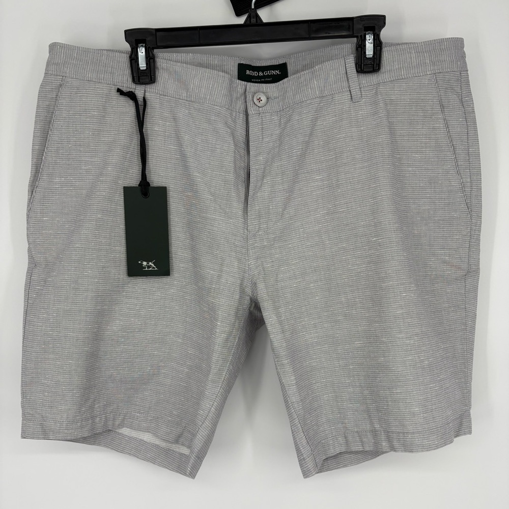 Rodd & Gunn Light Gray Men's Flat Front Shorts